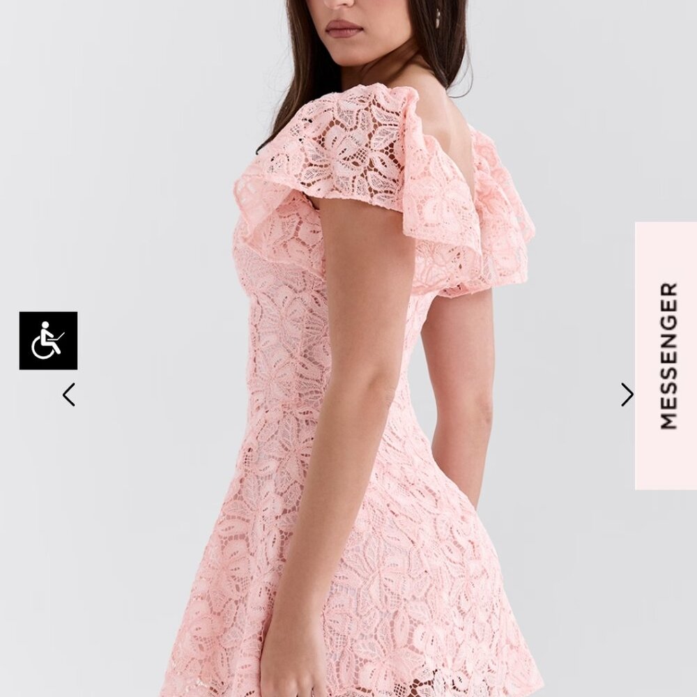 House of CB verity Floral Lace Sundress - Picture 2 of 7